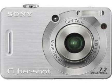 CyberShot DSC-W55 Point & Shoot Camera