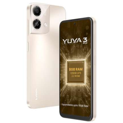 Yuva 3 Pro 8 GB RAM 128 GB Storage Grey