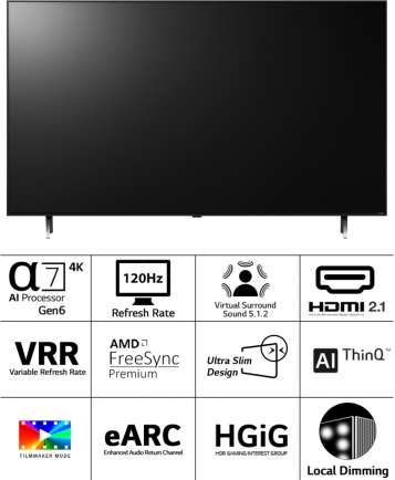 55QNED80SRA 4K QNED 55 inch (140 cm) | Smart TV