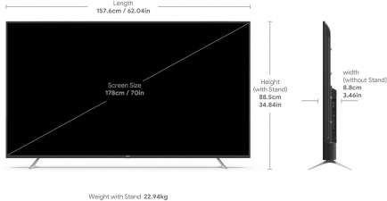 AR70GR2851UD 4K LED 70 inch (178 cm) | Smart TV