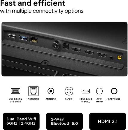 H Pro Series AR50GR2851UDPRO 4K LED 50 inch (127 cm) | Smart TV