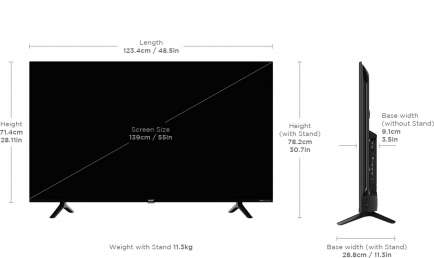 H Pro AR55GR2851UDPRO 4K LED 55 inch (140 cm) | Smart TV