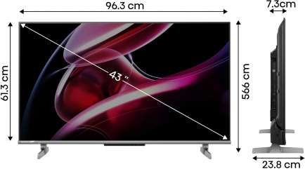 43U6K 4K QLED 43 inch (109 cm) | Smart TV