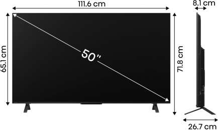 50M550MP 50 inch (127 cm) QLED 4K TV