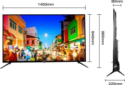 65W1 65 inch (165 cm) QLED 4K TV