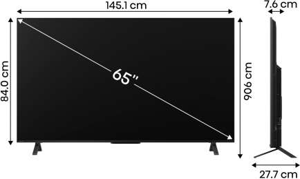 65M550MP 65 inch (165 cm) QLED 4K TV