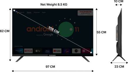 FA Series 43RT1055 Full HD LED 43 inch (109 cm) | Smart TV
