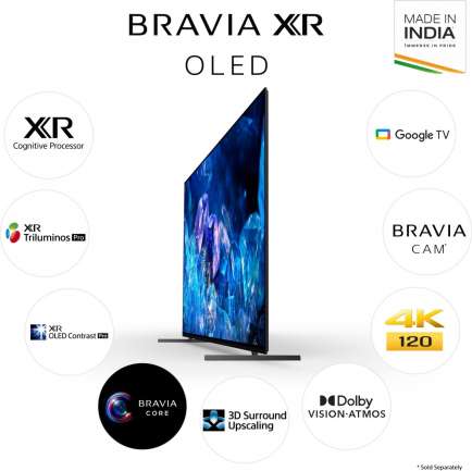 BRAVIA XR-55A80K 55 inch (139 cm) OLED 4K TV