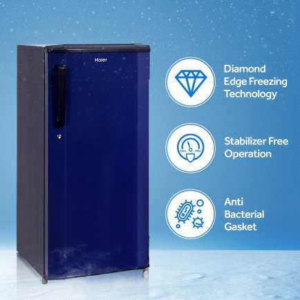 HED-19TBS 190 Ltr Single Door Refrigerator