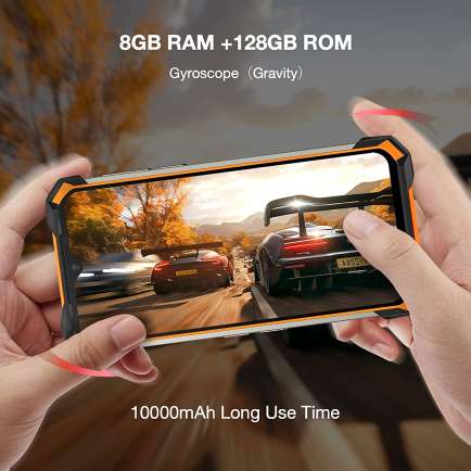 S88 Plus 8 GB RAM 128 GB Storage Orange