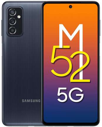 Galaxy M52 5G 6 GB RAM 128 GB Storage Black
