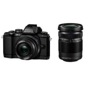 Olympus OM-D M10 (EZ-M14-42mm f/3.5-f/5.6 II R and EZ-M40-150mm f/4-f/5.6 R Dual Kit Lens) Mirrorless Camera