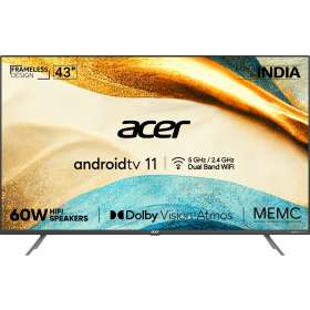 Acer H Series AR43AR2851UDPRO 4K LED 43 Inch (109 cm) | Smart TV