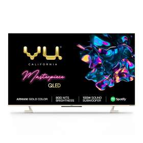 VU Masterpiece Glo 4K QLED 55 Inch (140 cm) | Smart TV
