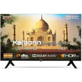 Karbonn Karnival Series KJS43ASUHD4K LED 43 Inch (109 cm) | Smart TV