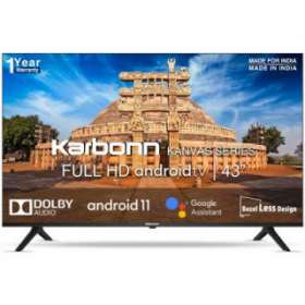 Karbonn Kanvas Series (KJS43ASFHD) Full HD LED 43 Inch (109 cm) | Smart TV
