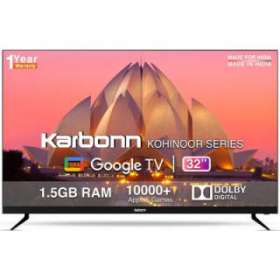 Karbonn Kohinoor Series (KJSW32GSHD) HD ready LED 32 Inch (81 cm) | Smart TV