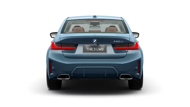 BMW 3 Series LWB Rear View