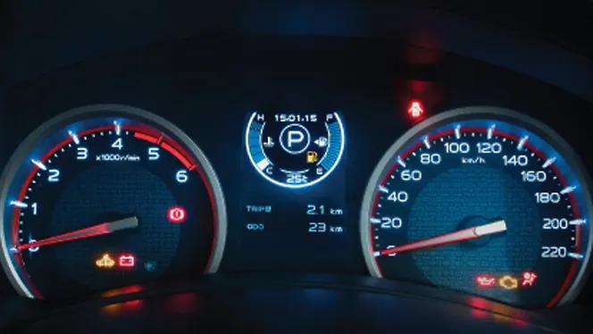 Isuzu V-Cross Instrument Cluster