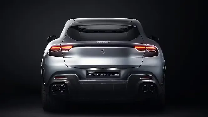 Ferrari Purosangue SUV Rear View
