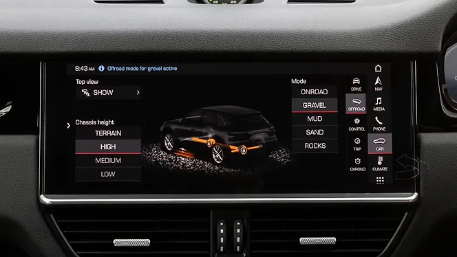 Porsche Cayenne Infotainment System