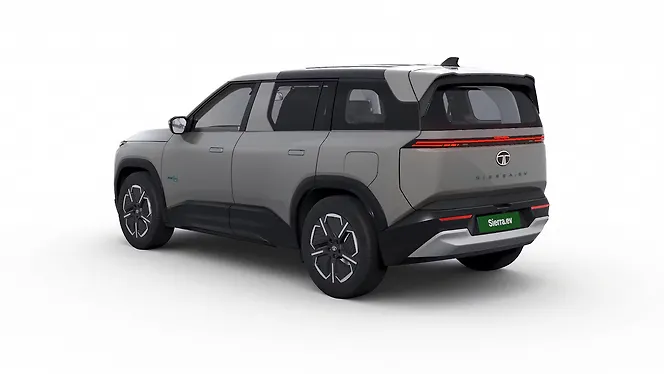 Tata Sierra EV Left Rear Three Quarter