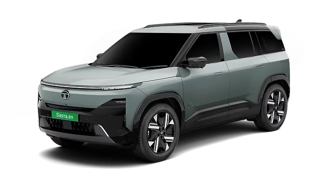 Tata Sierra EV Left Front Three Quarter
