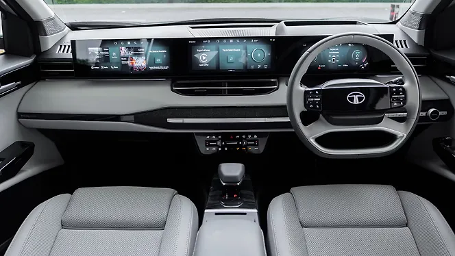 Tata Sierra EV Dashboard