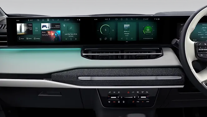 Tata Sierra EV Infotainment System
