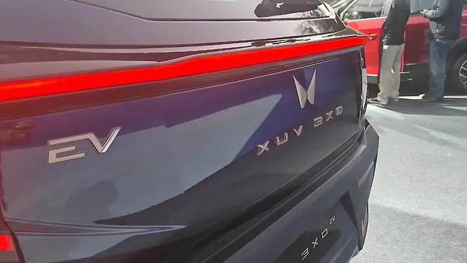 Mahindra XUV 3XO EV Rear View