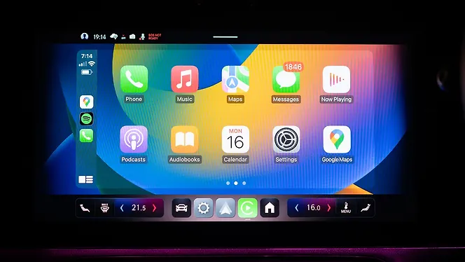 Mercedes-Benz CLA EV Infotainment System