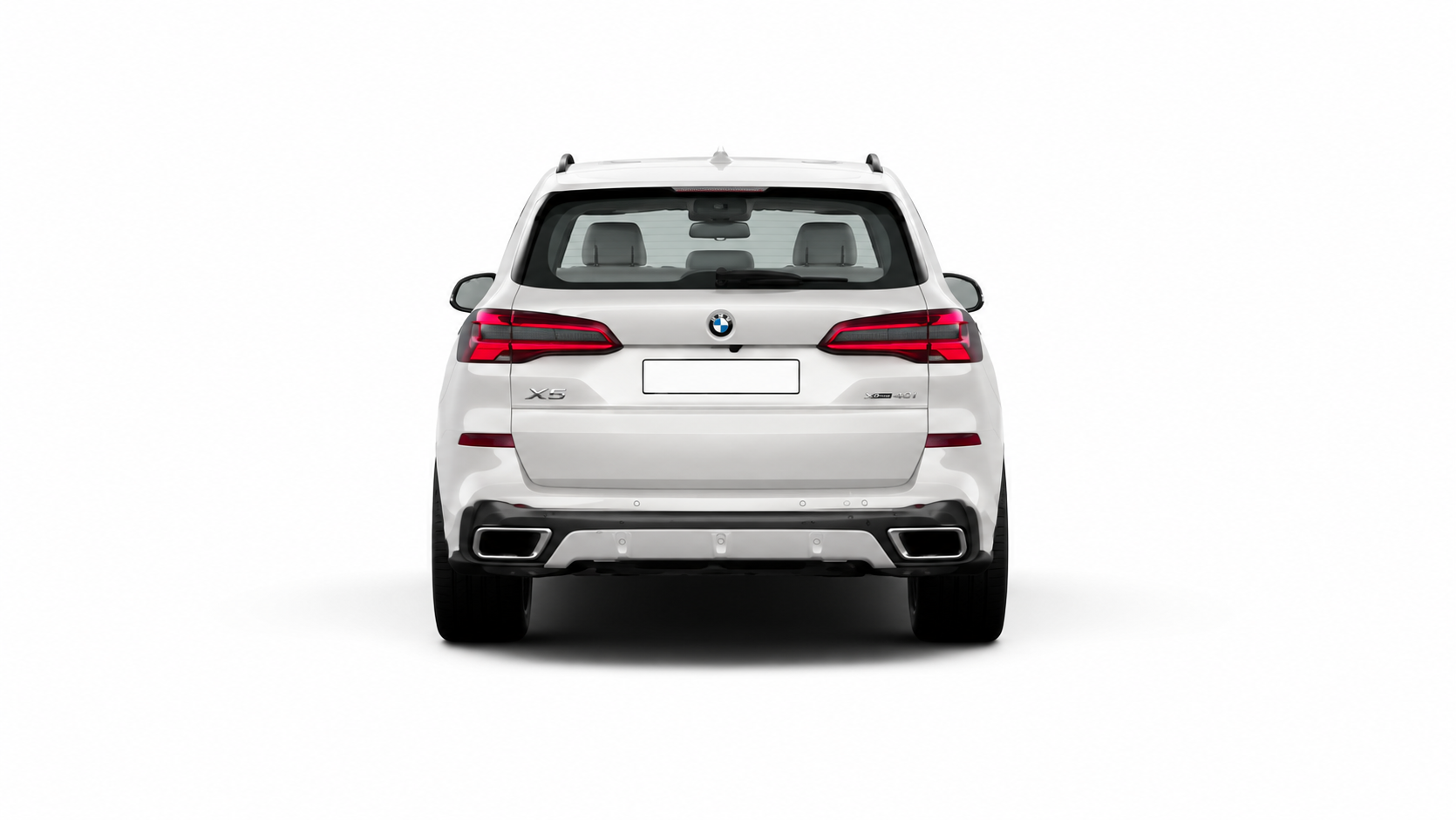 BMW X5 Rear View
