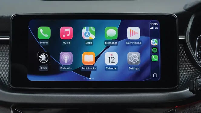 Skoda Kushaq Facelift Infotainment System