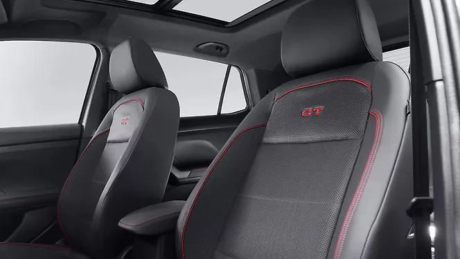 Volkswagen Taigun Facelift Front Row Seats