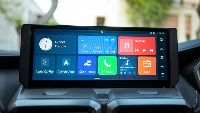 MG Majestor Infotainment System