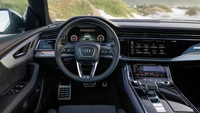 Audi Q8 facelift Dashboard