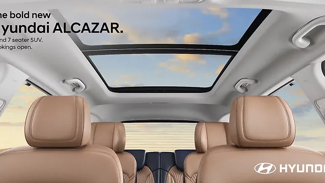 Hyundai Alcazar facelift Sunroof/Moonroof