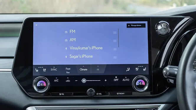 Lexus RX Infotainment System