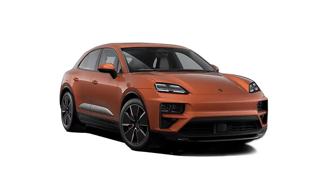 Porsche Macan Turbo EV Right Front Three Quarter