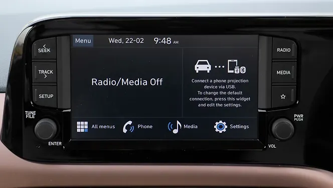 Hyundai Aura Infotainment System