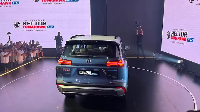 MG Hector Tomahawk PHEV Rear View