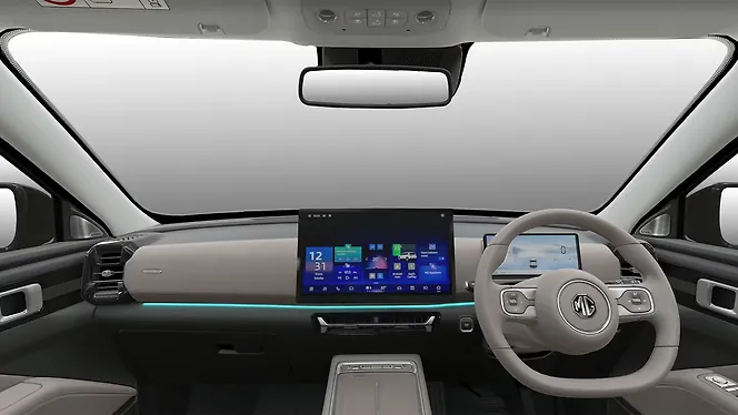 MG Hector Tomahawk PHEV Dashboard