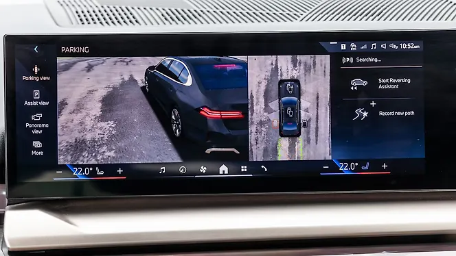 BMW New 5 Series Infotainment System