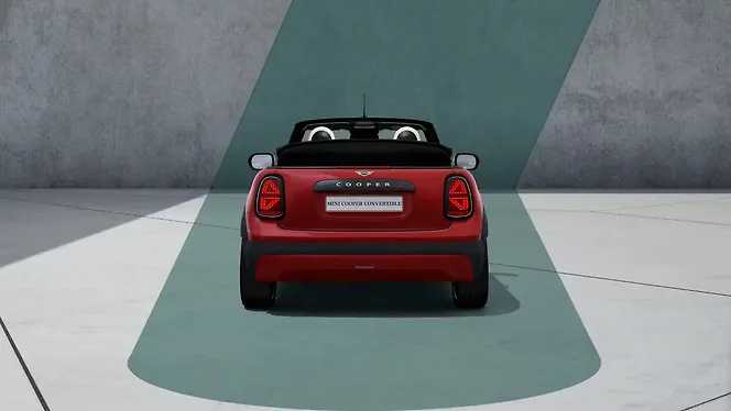 Mini Cooper S Convertible Rear View