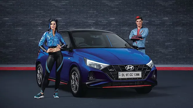 Hyundai i20 N Line Right Front Three Quarter