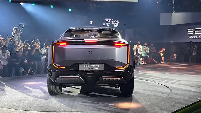 Mahindra BE 6 Sporteq Rear View