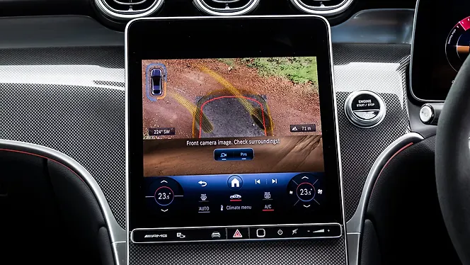 Mercedes-Benz AMG GLC43 Coupe facelift Infotainment System