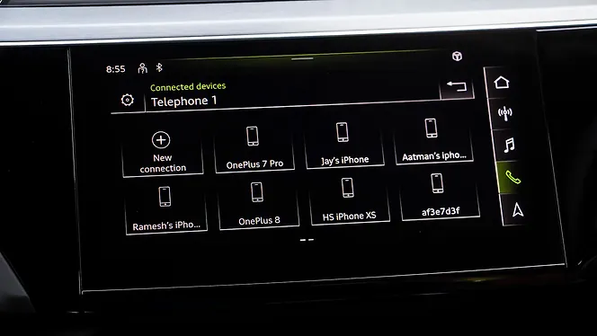 Audi e-tron Infotainment System