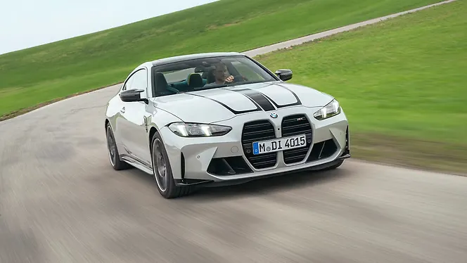 BMW M4 Competition Right Front Three Quarter