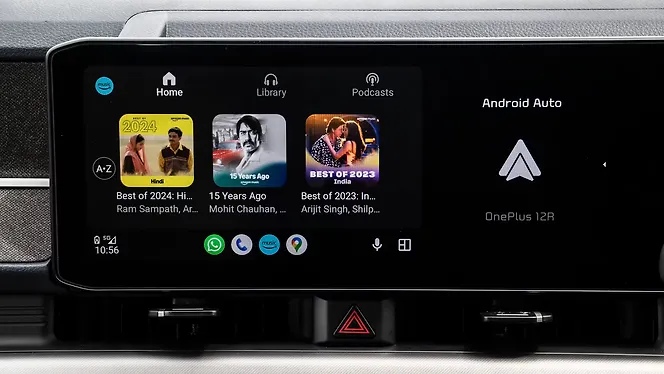 Kia Carens Clavis EV Infotainment System